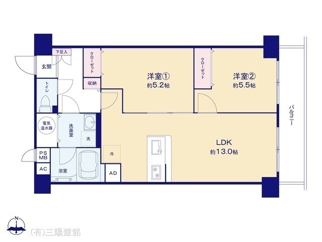 間取図/区画図:図面と異なる場合は現況を優先