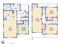 間取図/区画図:図面と異なる場合は現況を優先