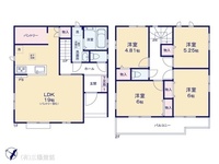 間取図/区画図:図面と異なる場合は現況を優先