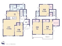 間取図/区画図:図面と異なる場合は現況を優先