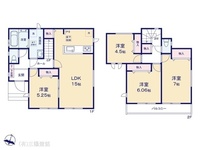 間取図/区画図:図面と異なる場合は現況を優先