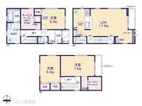 間取図/区画図:図面と異なる場合は現況を優先