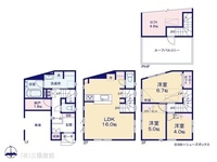 間取図/区画図:図面と異なる場合は現況を優先