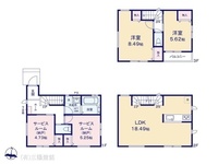間取図/区画図:図面と異なる場合は現況を優先