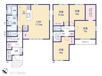 間取図/区画図:図面と異なる場合は現況を優先