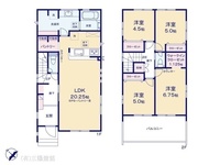 間取図/区画図:図面と異なる場合は現況を優先