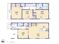 間取図/区画図:図面と異なる場合は現況を優先