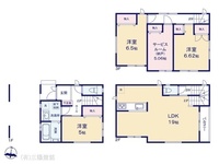 間取図/区画図:図面と異なる場合は現況を優先