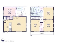 間取図/区画図:図面と異なる場合は現況を優先