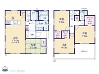間取図/区画図:図面と異なる場合は現況を優先