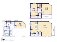 間取図/区画図:図面と異なる場合は現況を優先