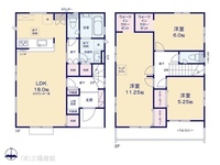 間取図/区画図:図面と異なる場合は現況を優先
