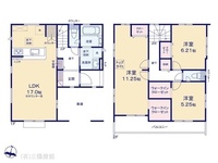 間取図/区画図:図面と異なる場合は現況を優先