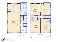 間取図/区画図:図面と異なる場合は現況を優先