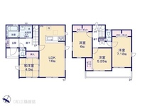 間取図/区画図:図面と異なる場合は現況を優先