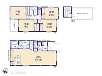 間取図/区画図:図面と異なる場合は現況を優先