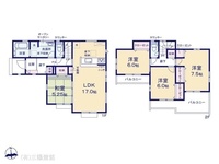 間取図/区画図:図面と異なる場合は現況を優先