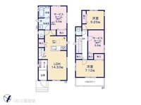 間取図/区画図:図面と異なる場合は現況を優先