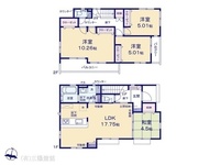 間取図/区画図:図面と異なる場合は現況を優先