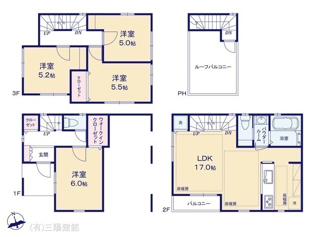 間取図/区画図:図面と異なる場合は現況を優先