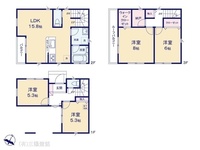 間取図/区画図:図面と異なる場合は現況を優先