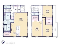 間取図/区画図:図面と異なる場合は現況を優先