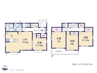間取図/区画図:図面と異なる場合は現況を優先