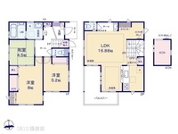 間取図/区画図:図面と異なる場合は現況を優先