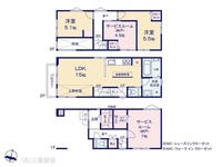 間取図/区画図:図面と異なる場合は現況を優先