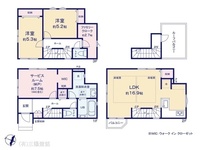 間取図/区画図:図面と異なる場合は現況を優先