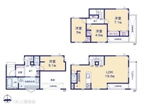 間取図/区画図:図面と異なる場合は現況を優先