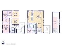 間取図/区画図:図面と異なる場合は現況を優先