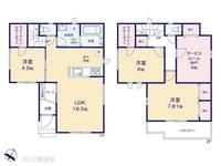 間取図/区画図:図面と異なる場合は現況を優先