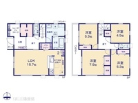 間取図/区画図:図面と異なる場合は現況を優先